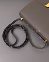 Hermes Constance Mini 18 | Gris Etain Epsom Gold Hardware-details