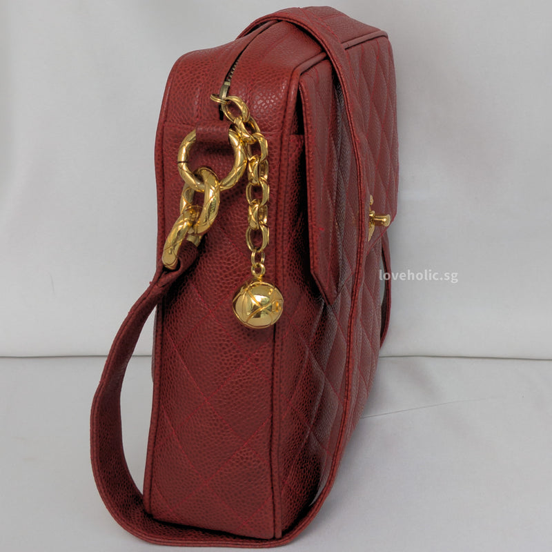 Red on sale vintage bag