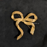 Dior Vintage Brooch  |   Gold Hardware-modelshots