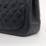 Chanel Classic Flap Mini Square | 18B Black Caviar Silver Hardware