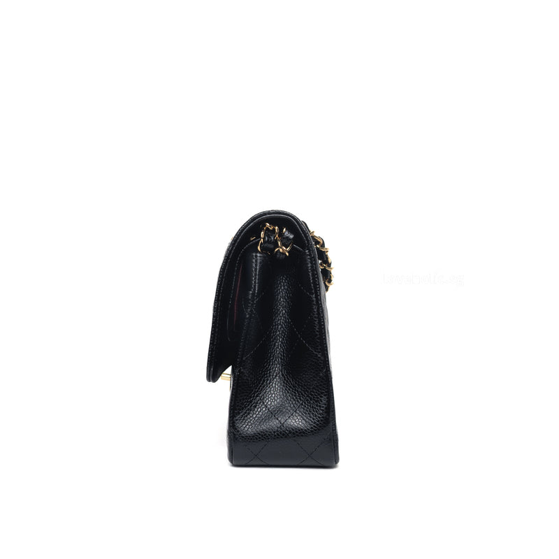 Chanel Classic Flap Medium | Black Caviar Gold Hardware