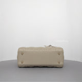 My ABC Lady Dior Small | Beige Lambskin Light Gold Hardware