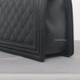 Boy Medium | Black Caviar Ruthenium Hardware