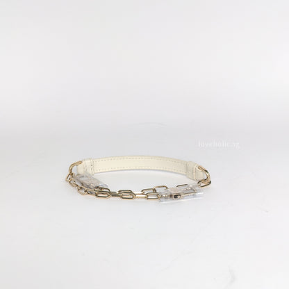 Lady D-Joy Micro | Latte Lambskin Light Gold Hardware