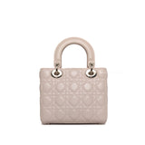 Dior My ABC Lady Dior Small | Powder Pink Lambskin Light Gold Hardware