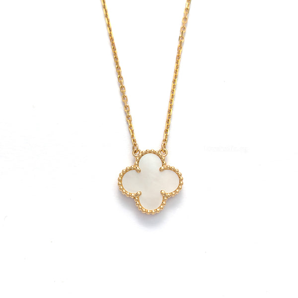 Van Cleef & Arpels VCA Vintage Alhambra Necklace Mother of Pearl | 18k Yellow Gold