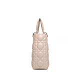 Dior My ABC Lady Dior Small | Powder Pink Lambskin Light Gold Hardware