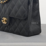 Chanel Classic Flap Small | Black Caviar Gold Hardware