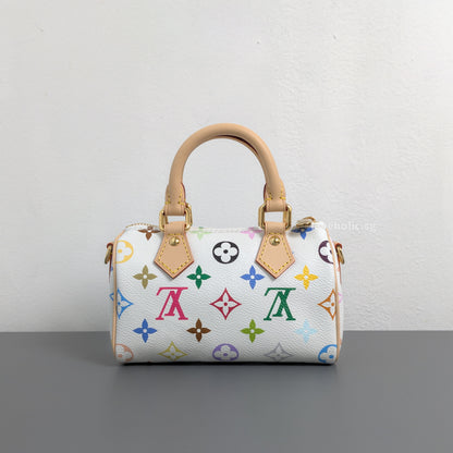 Louis Vuitton x TM Nano Speedy Canvas Gold Hardware-back