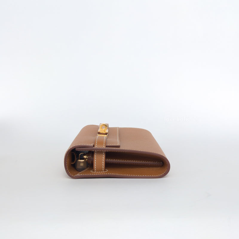 Hermes Kelly To-go | Gold Epsom Gold Hardware-details