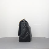 Chanel 19 Small | Black Lambskin Multicolored Hardware