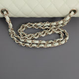 Classic Flap Medium | 22C Light Green Caviar Light Gold Hardware