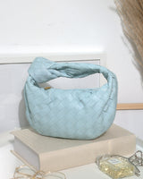 Bottega Veneta Jodie Mini | Light Blue Lambskin Gold Hardware-main