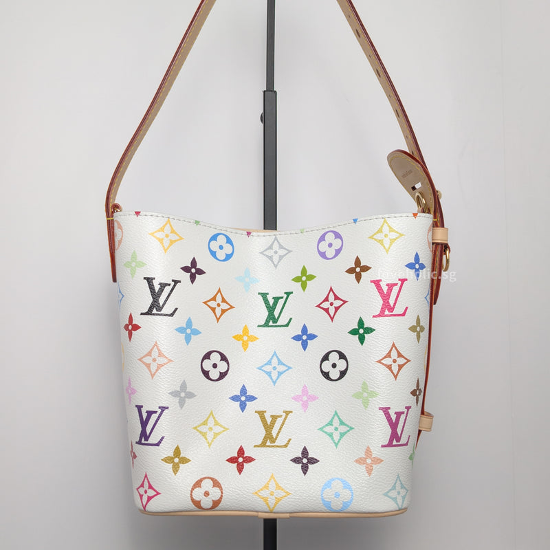 Louis Vuitton All in BB | Multicoloured Canvas Gold Hardware-whitebackground