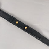 Boy Old Medium | Black Lambskin Brushed Gold Hardware