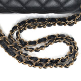 Chanel Classic Flap Medium | Black Caviar Gold Hardware