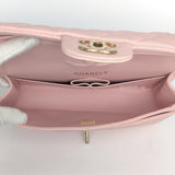 Chanel Classic Flap Small | 22B Sakura Light Pink Caviar Light Gold Hardware