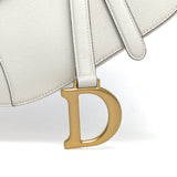 Dior Saddle Medium | Latte Grained Calfskin Brushed Gold Hardware