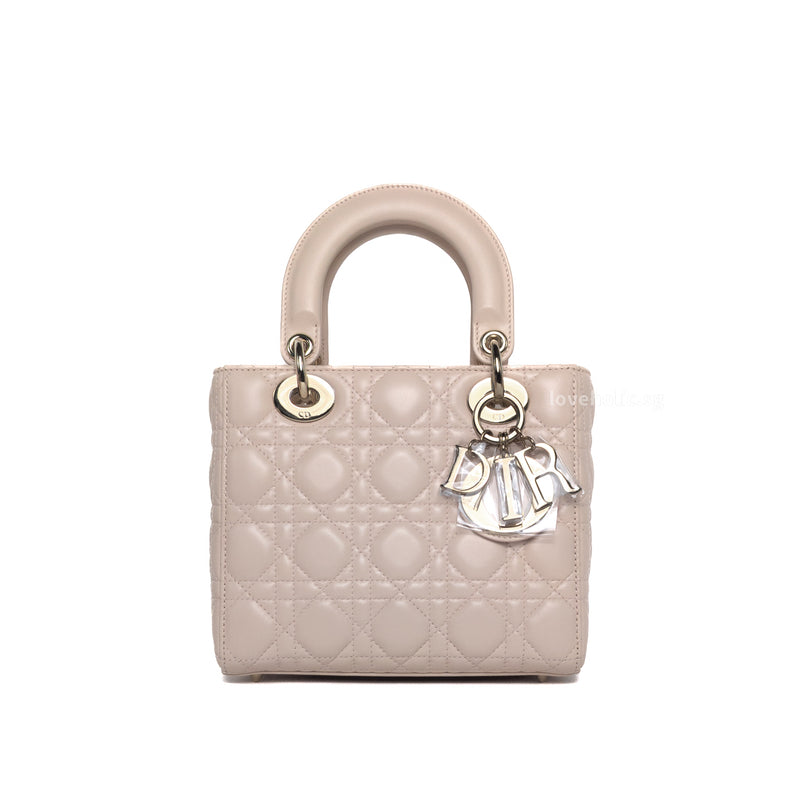 Dior My ABC Lady Dior Small | Powder Pink Lambskin Light Gold Hardware