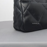 Chanel 19 Small | Black Lambskin Multicolored Hardware