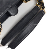 Chanel PST Petite Shopping Tote  | Black Caviar Gold Hardware