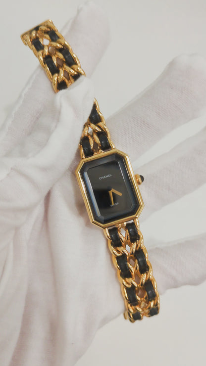 Vintage Premiere Watch 1987 M | 24K Gold Hardware