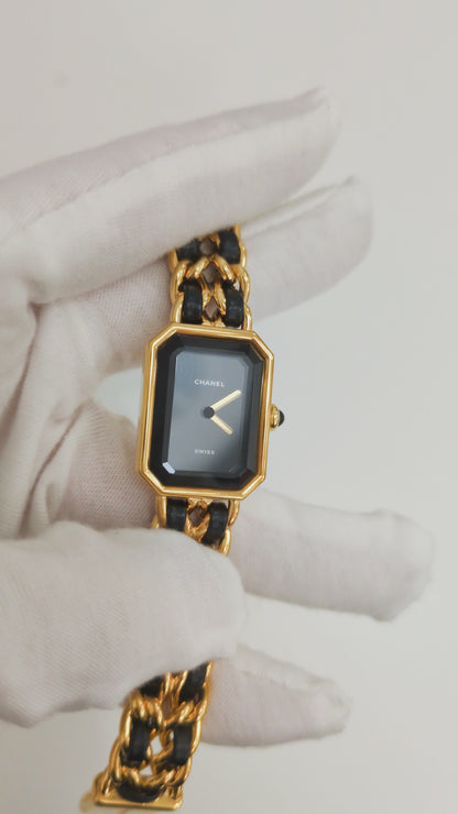 Vintage Premiere Watch 1987 Size S | 24K Gold Hardware