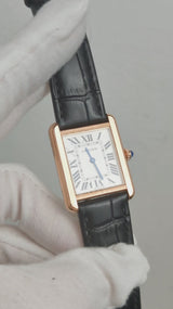 Tank Solo Small Steel & 18K Rose Gold  | W5200024