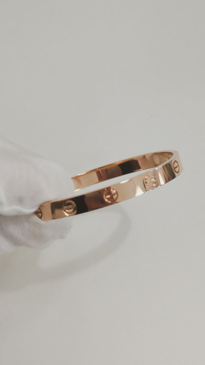 Love Bracelet Classic Size 16 | 18K Rose Gold