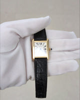 Tank Solo with 18K Yellow Gold & Steel | W5200002