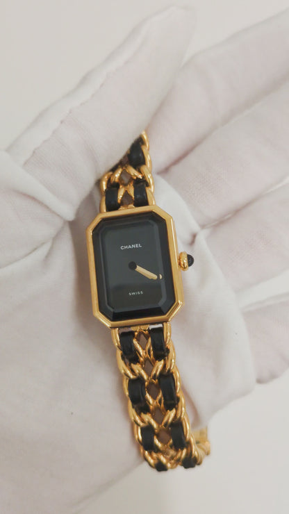 Vintage Premiere Watch 1987 Size M | 24K Gold Hardware