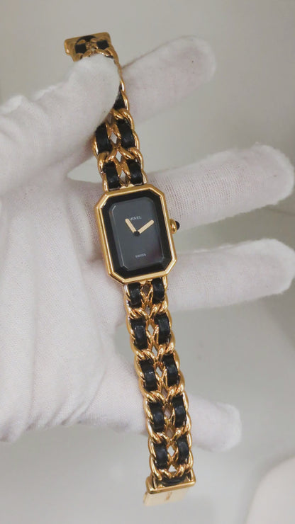 Vintage Premiere Watch 1987 M | 24K Gold Hardware