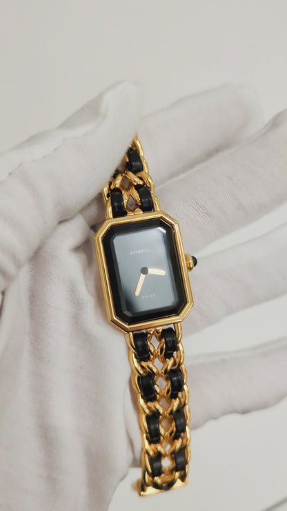 Vintage Premiere Watch 1987 Size S | 24K Gold Hardware