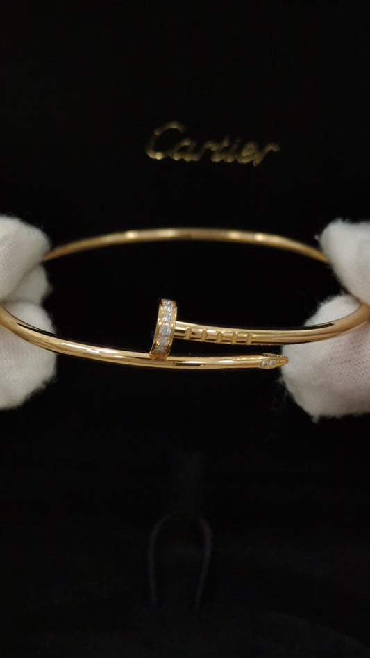 Juste Un Clou Small Diamonds Size 16 | 18K Gold