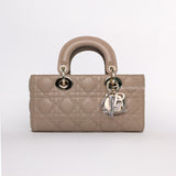 Dior Lady D-Joy Small | Beige Lambskin Gold Hardware