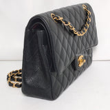 Chanel Classic Flap Medium | Black Caviar Gold Hardware