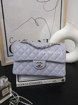 Chanel Classic Flap Small | 21K Light Purple Caviar Silver Hardware