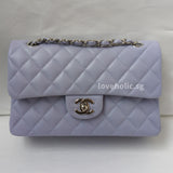 Chanel Classic Flap Small | 21K Light Purple Caviar Silver Hardware