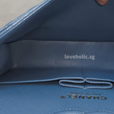 Chanel Classic Flap Small | 20S Sky Blue Caviar Gold Hardware