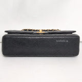 Chanel Classic Flap Medium | Black Caviar Gold Hardware