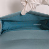 Chanel Boy Old Medium | 19C Tiffany Blue Caviar Gold Hardware