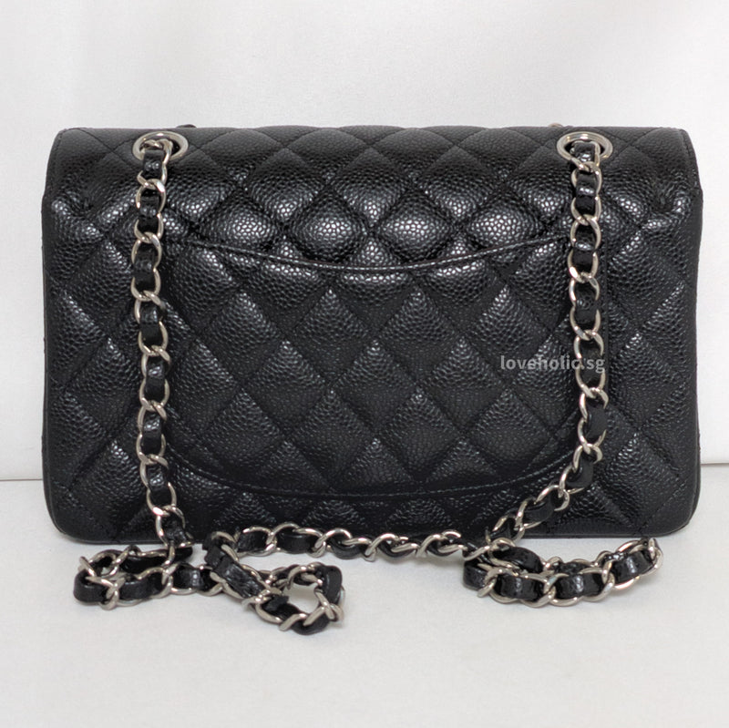Chanel Classic Flap Small | Black Caviar Silver Hardware