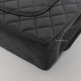 Chanel Classic Flap Medium | Black Caviar Gold Hardware