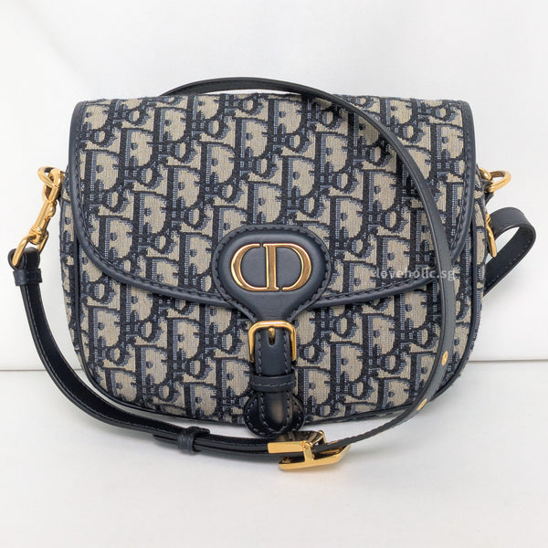 Christian Dior Small Bobby Bag In Gray Dior Oblique Jacquard Canvas -  Praise To Heaven