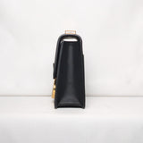 Dior Montaigne 30 Medium | Black Grained Calfskin Gold Hardware